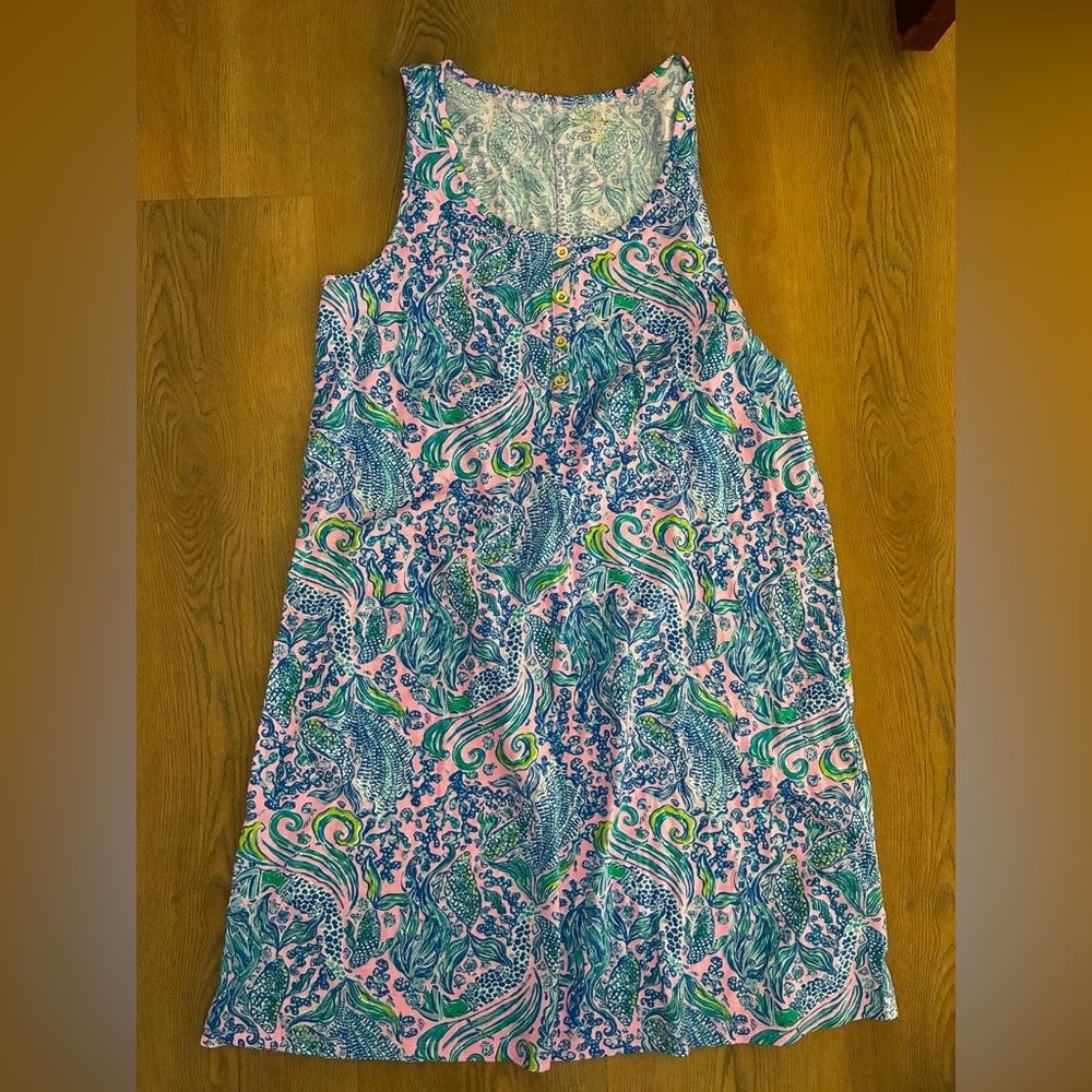 Lilly Pulitzer Lela Henley Tank Dress
